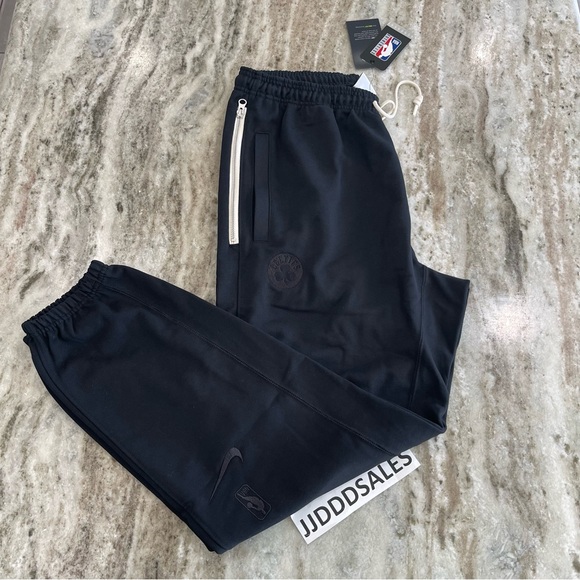 Nike NBA Boston Celtics Standard Issue Dri-Fit Joggers CN3197-010 Men’s Size S - Picture 7 of 9